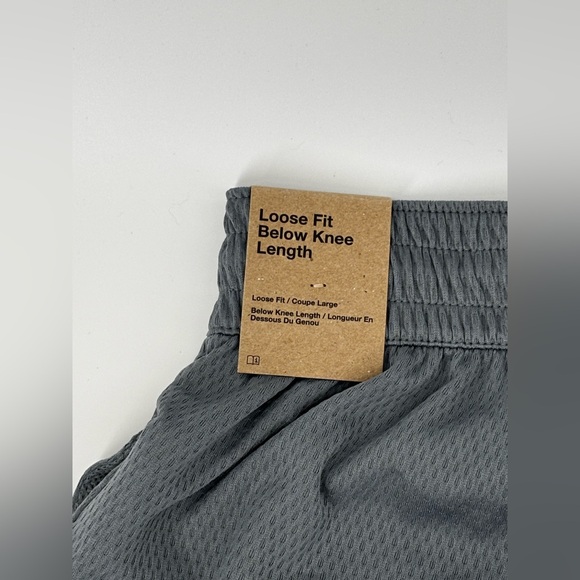 Nike Mens Gray‎ Loose Fit Below the Knee Drawstring Shorts NWT Size LG - Picture 5 of 11